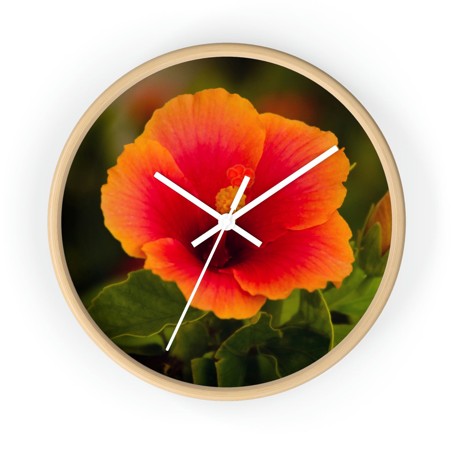 Flowers 31 Wall Clock