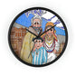 The Stone at the Door Wall clock