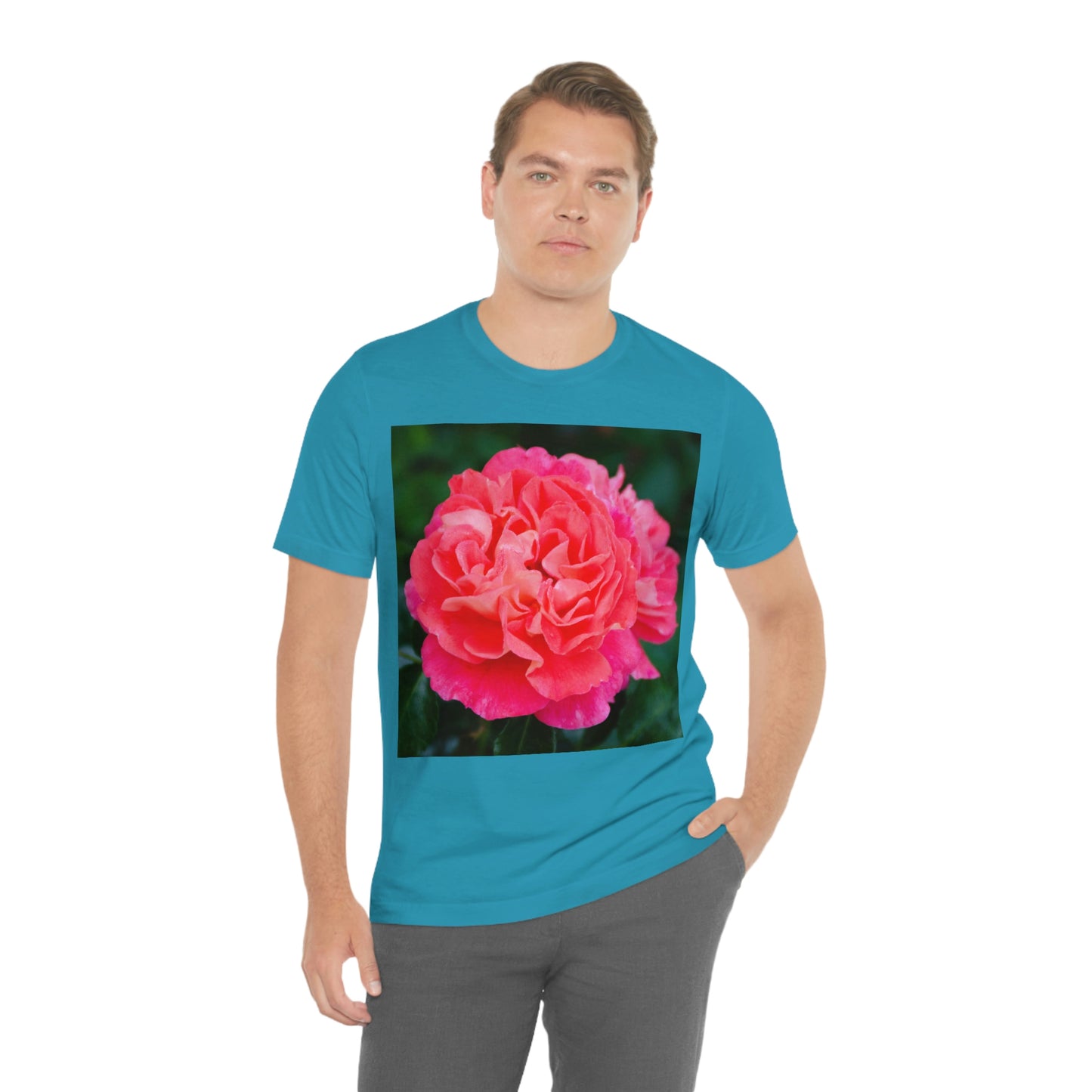 Flowers 08 Unisex Jersey Short Sleeve Tee