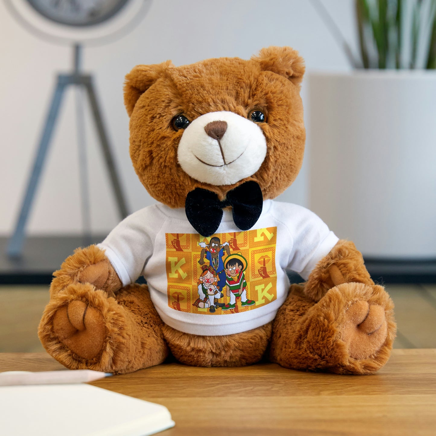 The Bible as Simple as ABC K Teddy Bear with T-Shirt