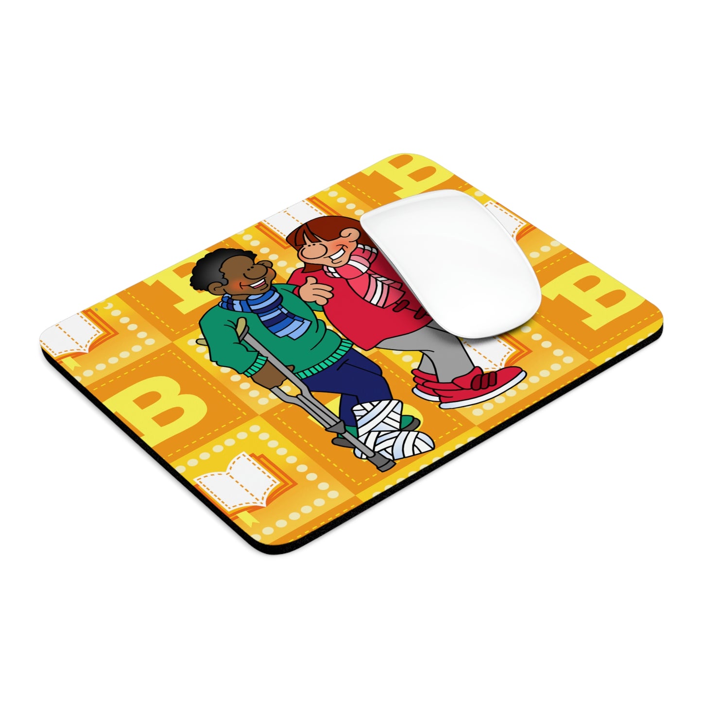 The Bible as Simple as ABC B Rectangle Mouse Pad