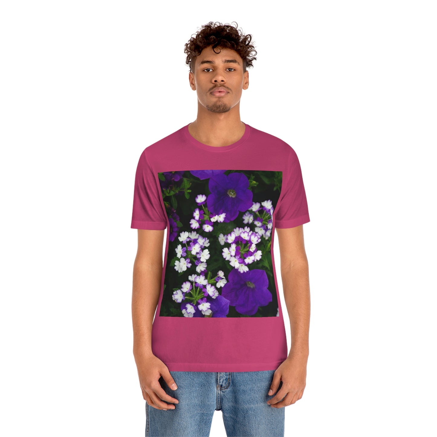 Flowers 04 Unisex Jersey Short Sleeve Tee