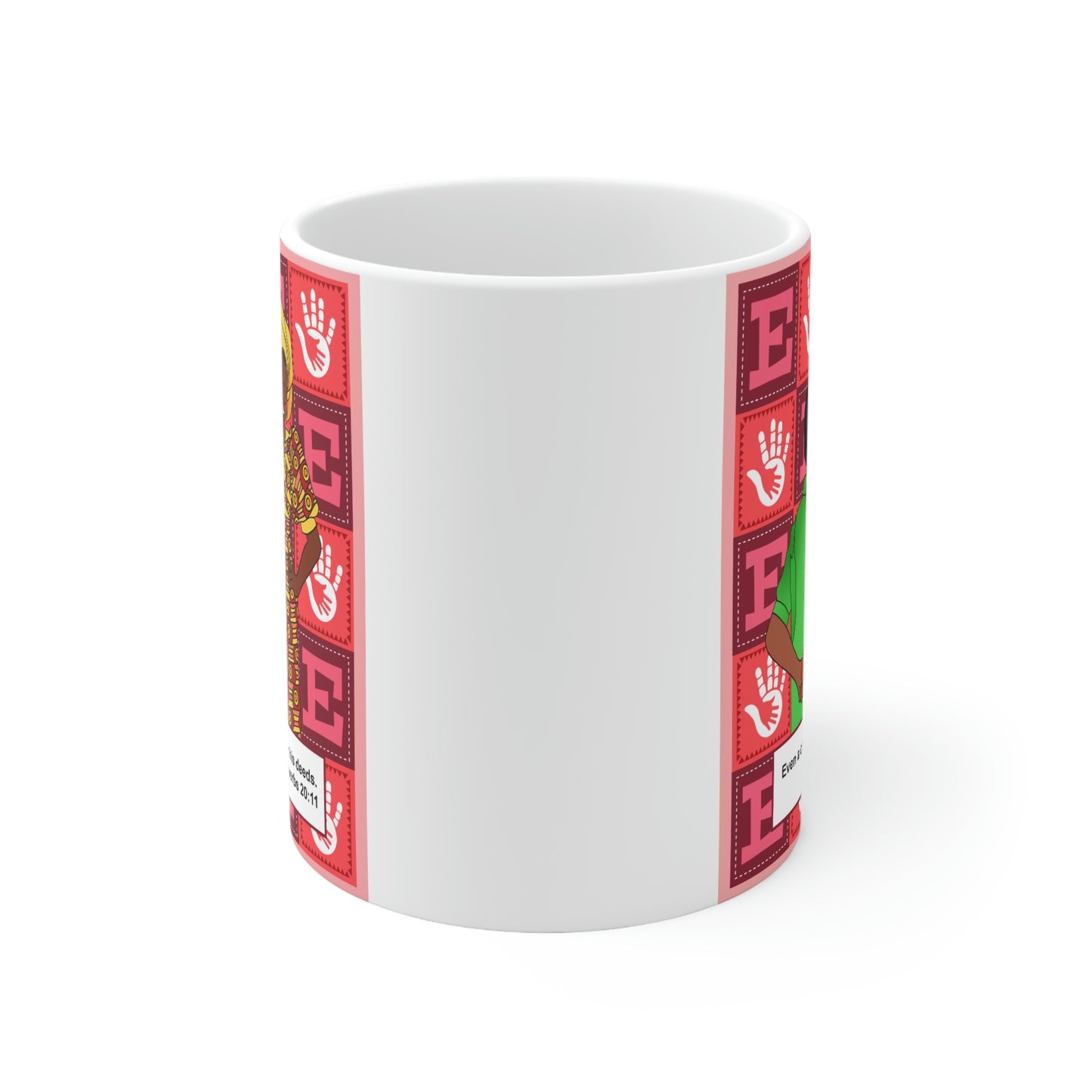 The Bible as Simple as ABC E Ceramic Mug 11oz