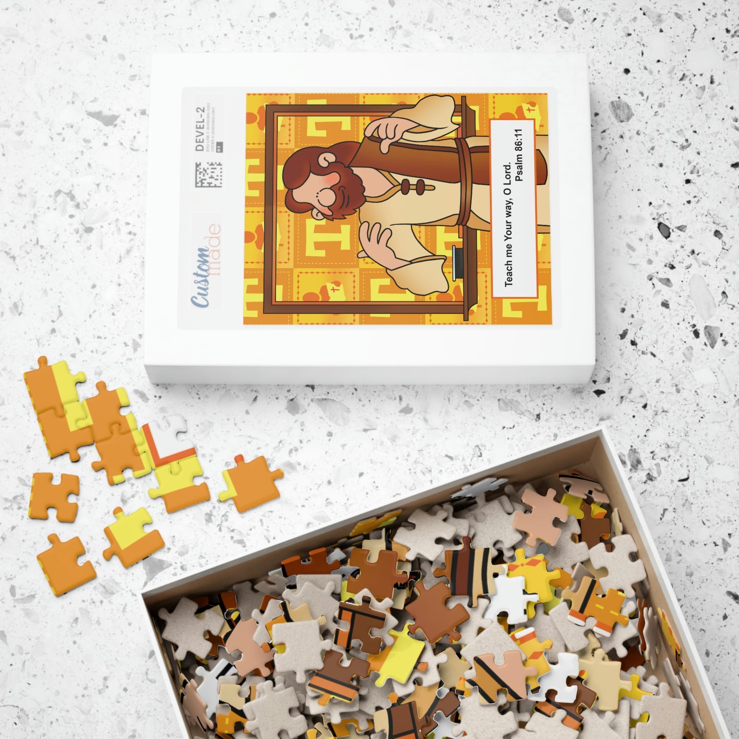 The Bible as Simple as ABC T Puzzle (110, 252, 500, 1014-piece)