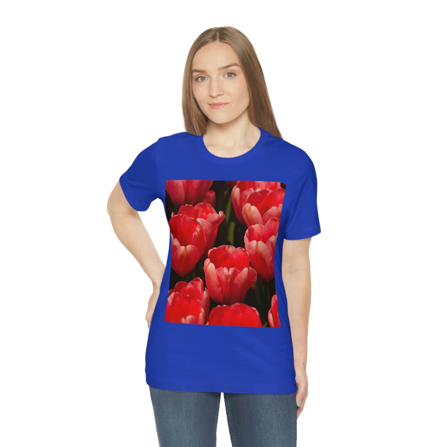 Flowers 09 Unisex Jersey Short Sleeve Tee