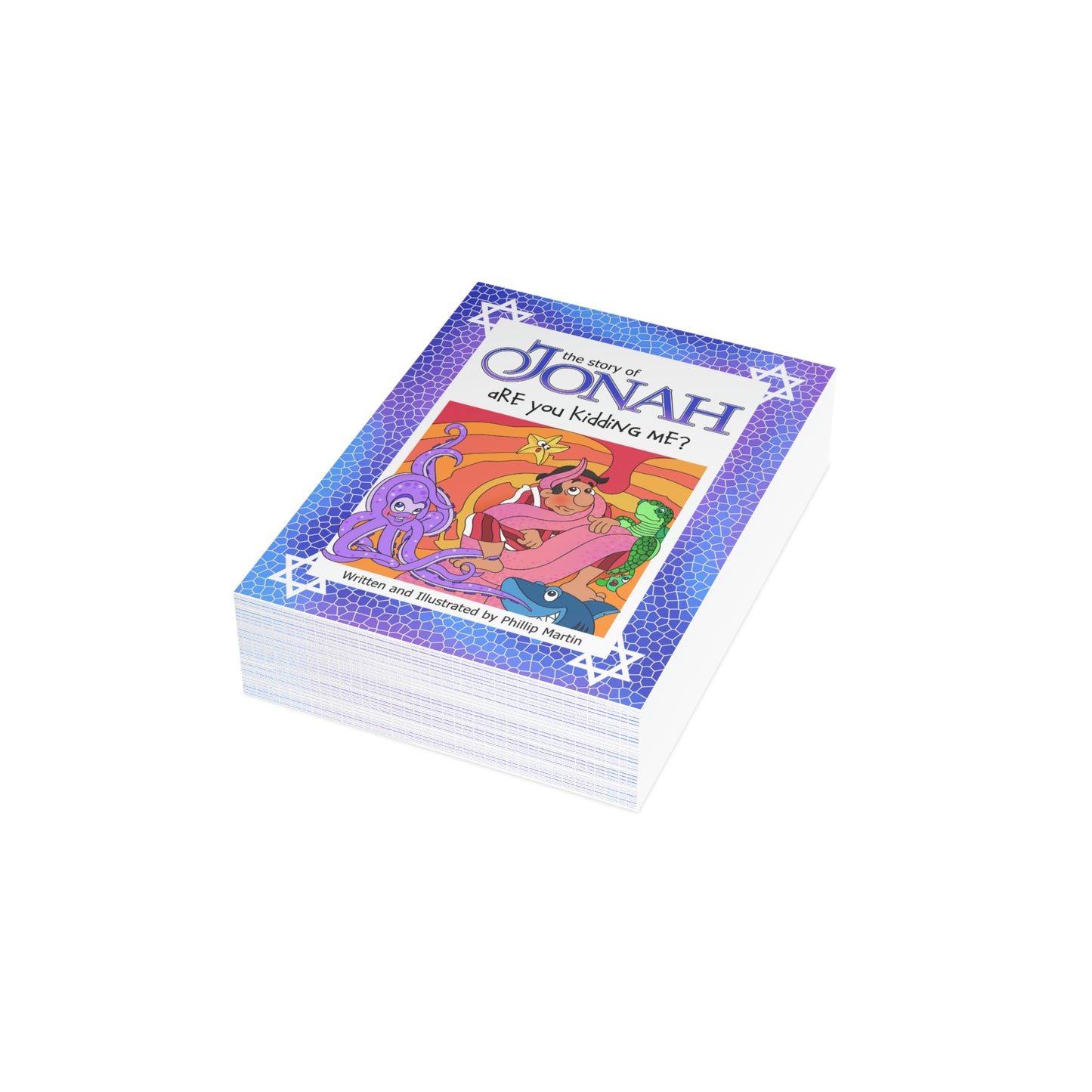 The Story of Jonah Greeting Cards (1, 10, 30, and 50pcs)