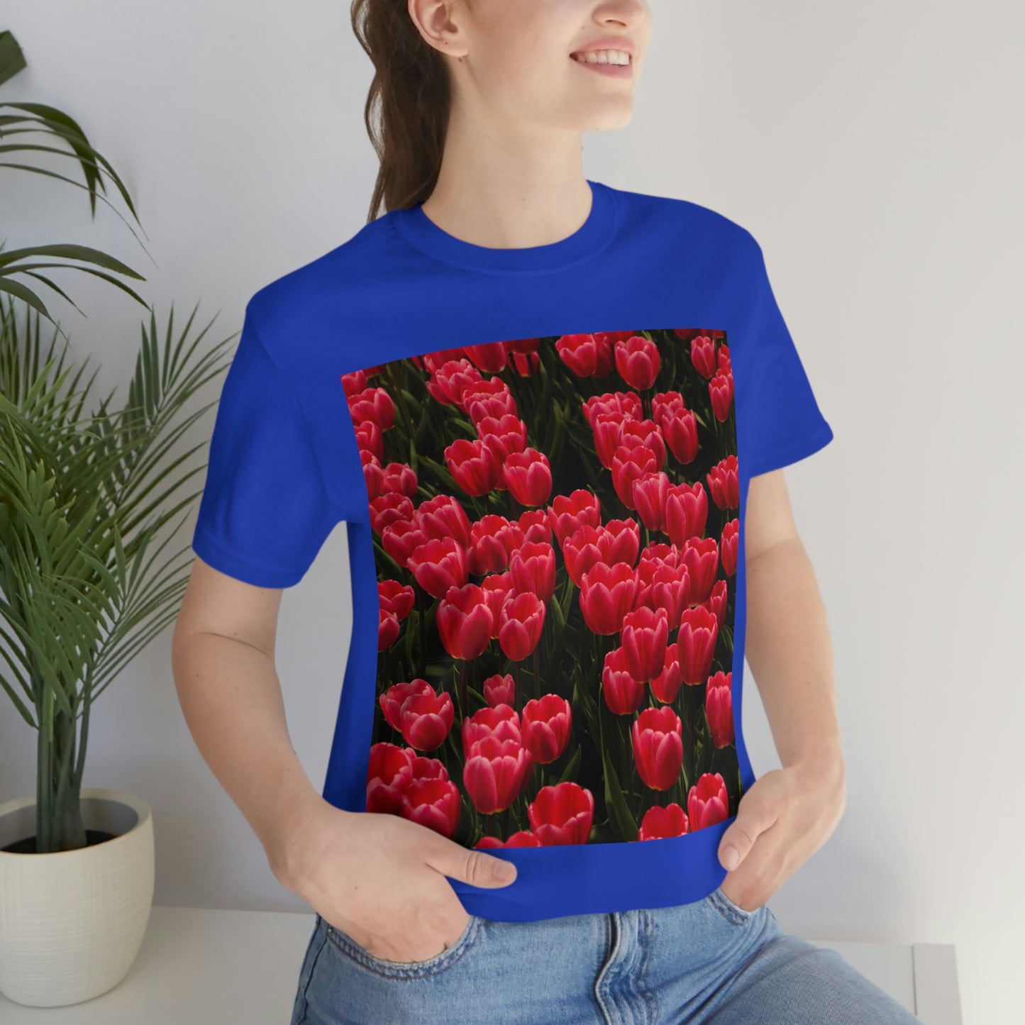 Flowers 24 Unisex Jersey Short Sleeve Tee