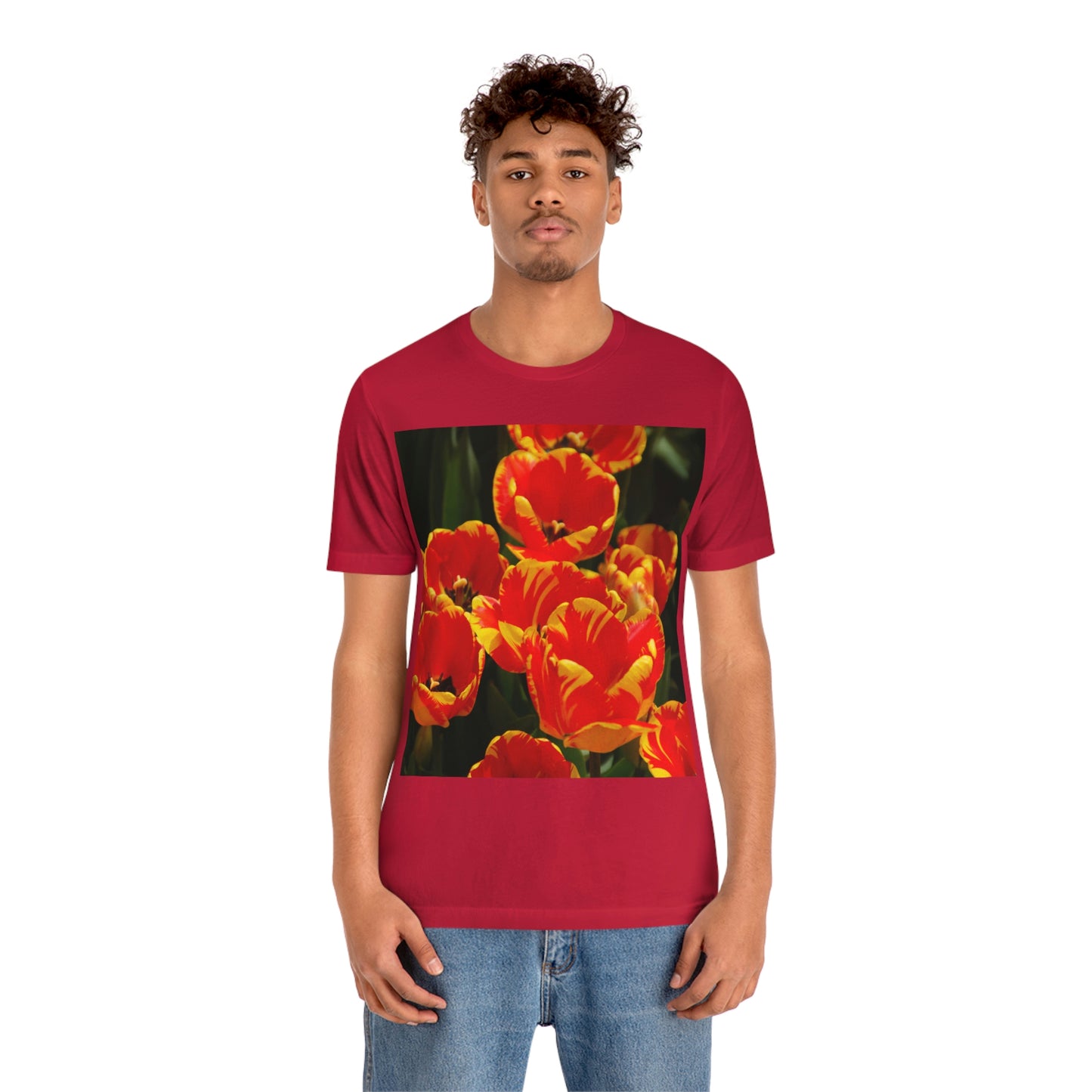 Flowers 19 Unisex Jersey Short Sleeve Tee