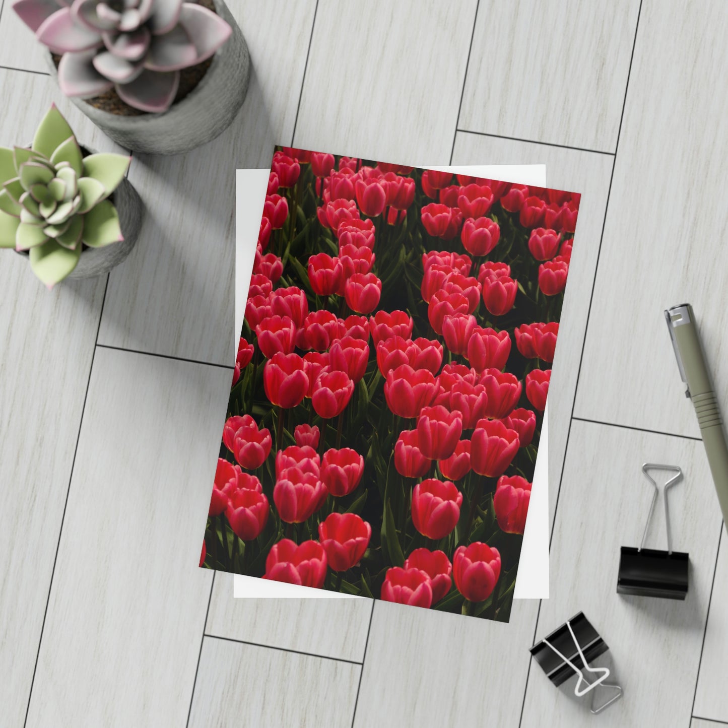 Flowers 21 Greeting Card Bundles (envelopes not included)