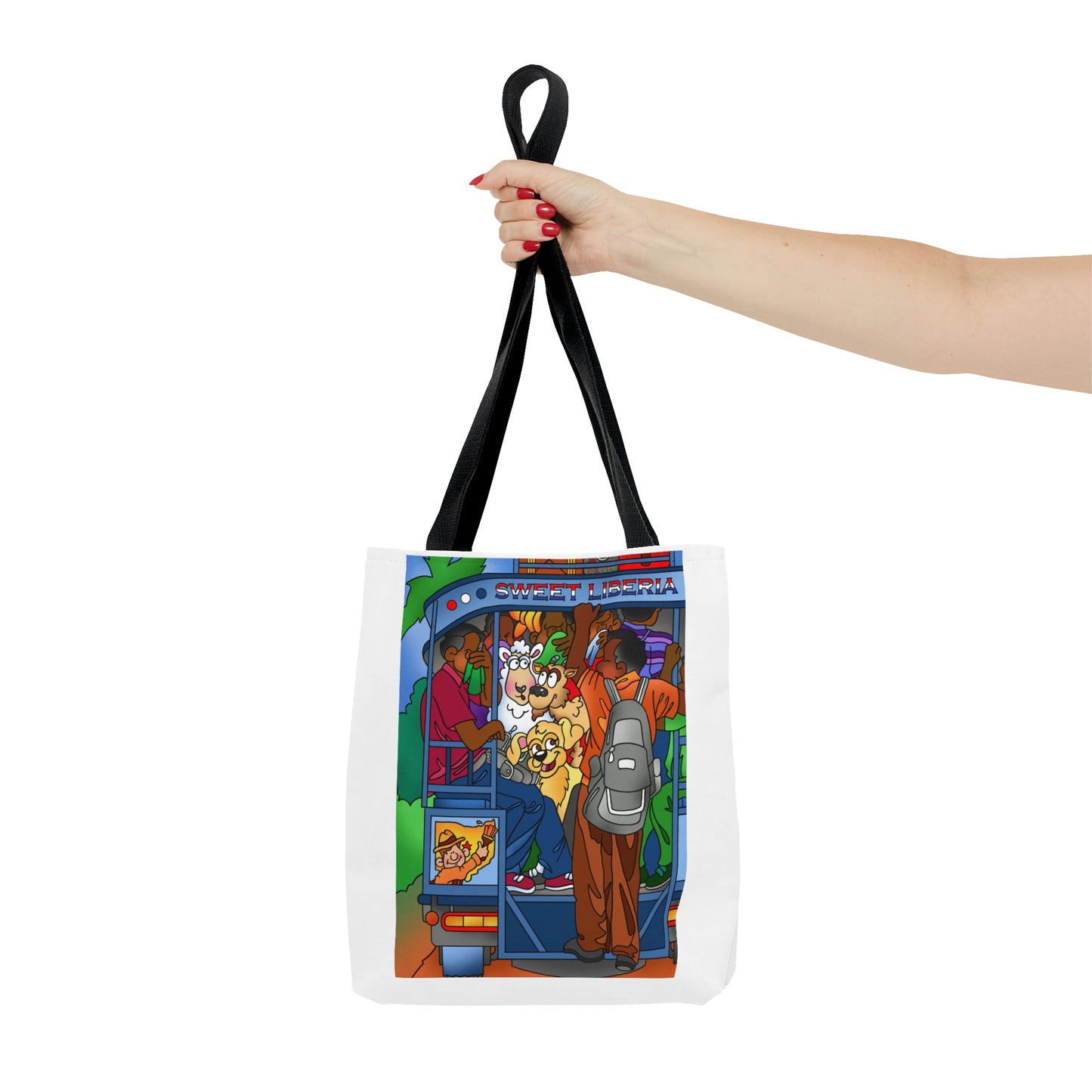 Once Upon West Africa! AOP Tote Bag