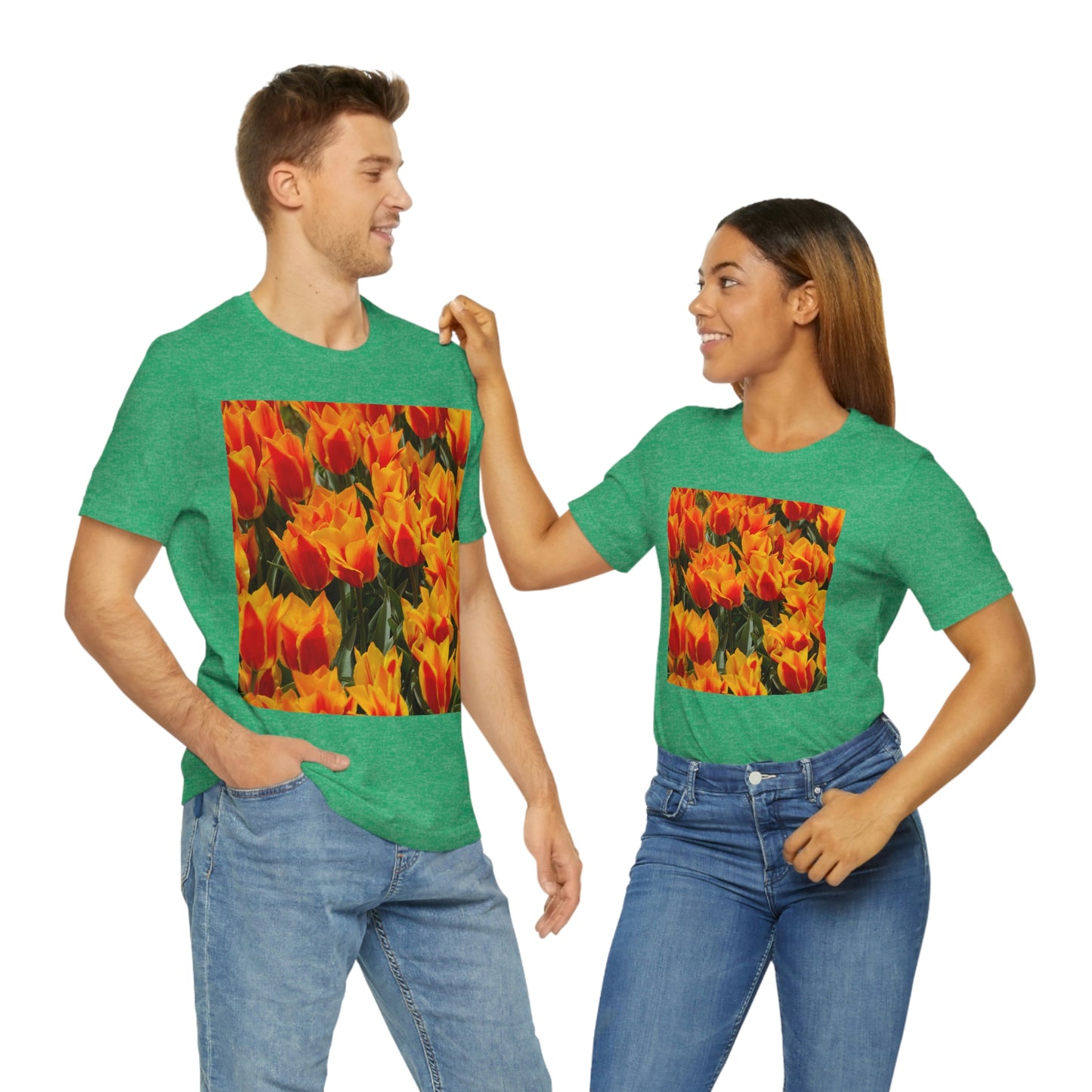 Flowers 18 Unisex Jersey Short Sleeve Tee