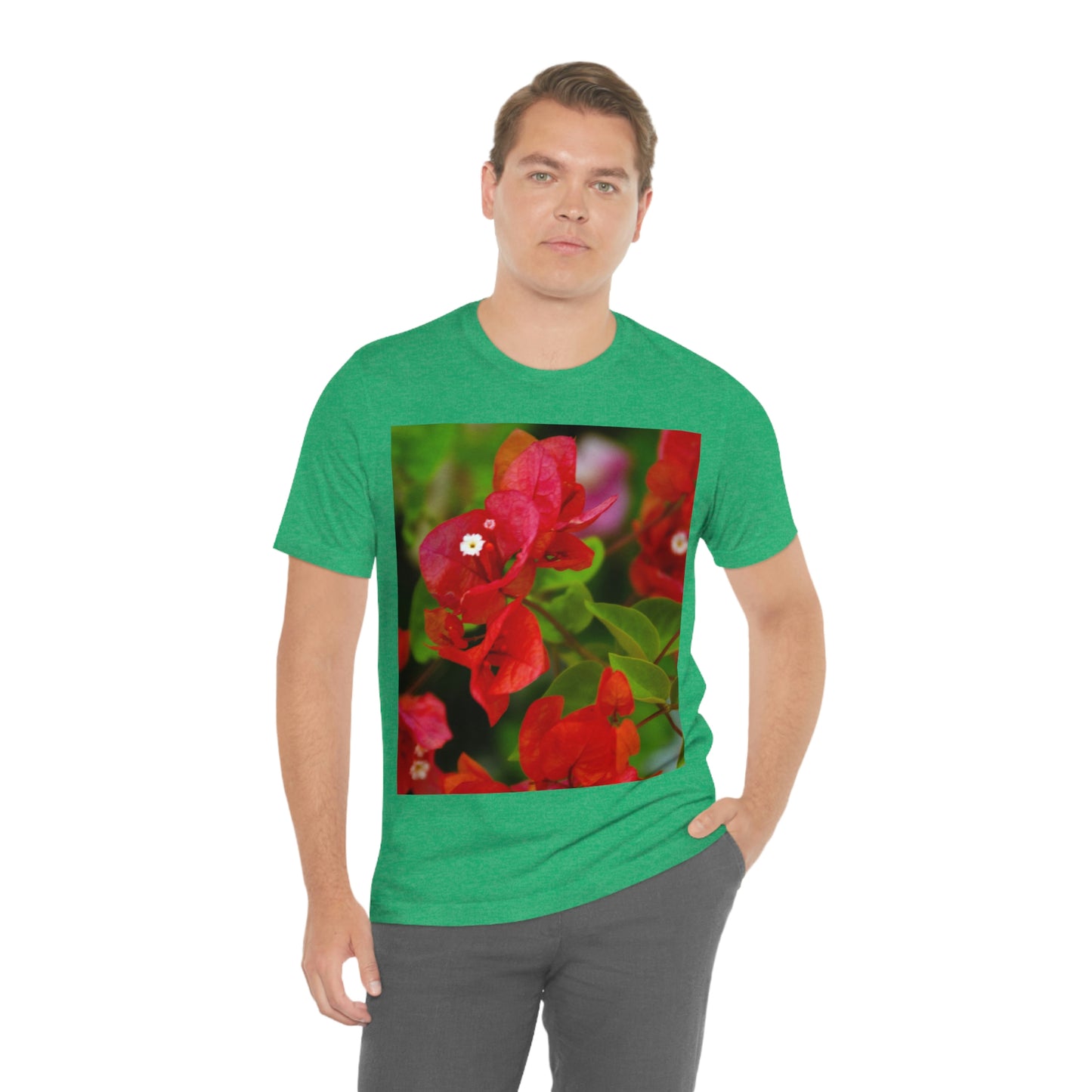 Flowers 28 Unisex Jersey Short Sleeve Tee