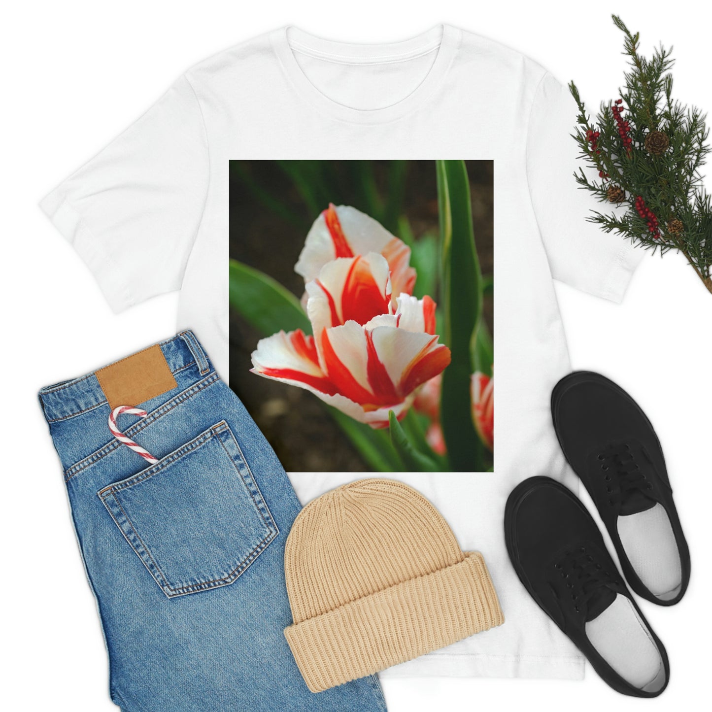 Flowers 06 Unisex Jersey Short Sleeve Tee