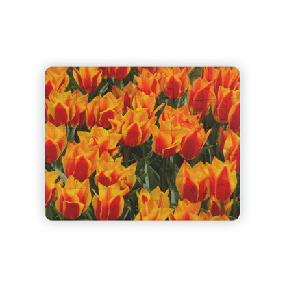 Flowers 18 Kids' Puzzle, 30-Piece