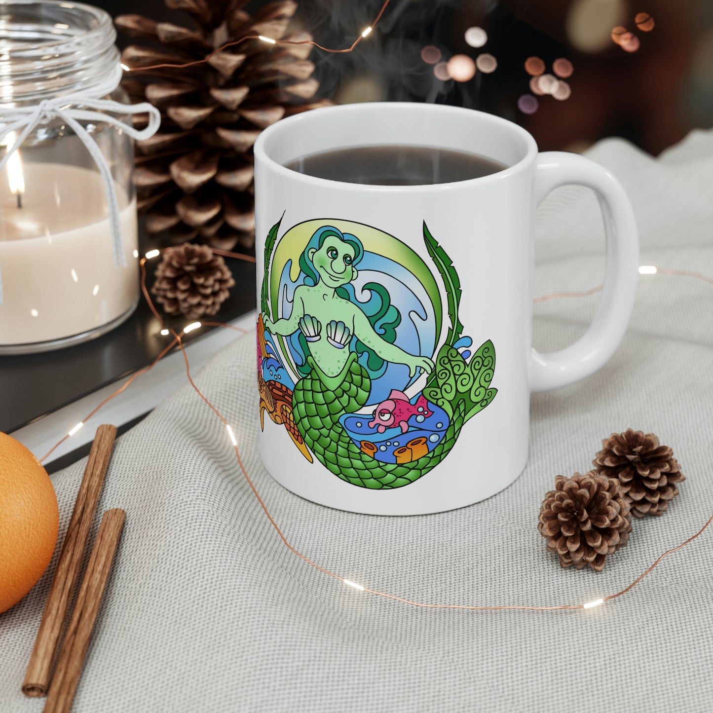 Mermaid!!!! Ceramic Mug 11oz