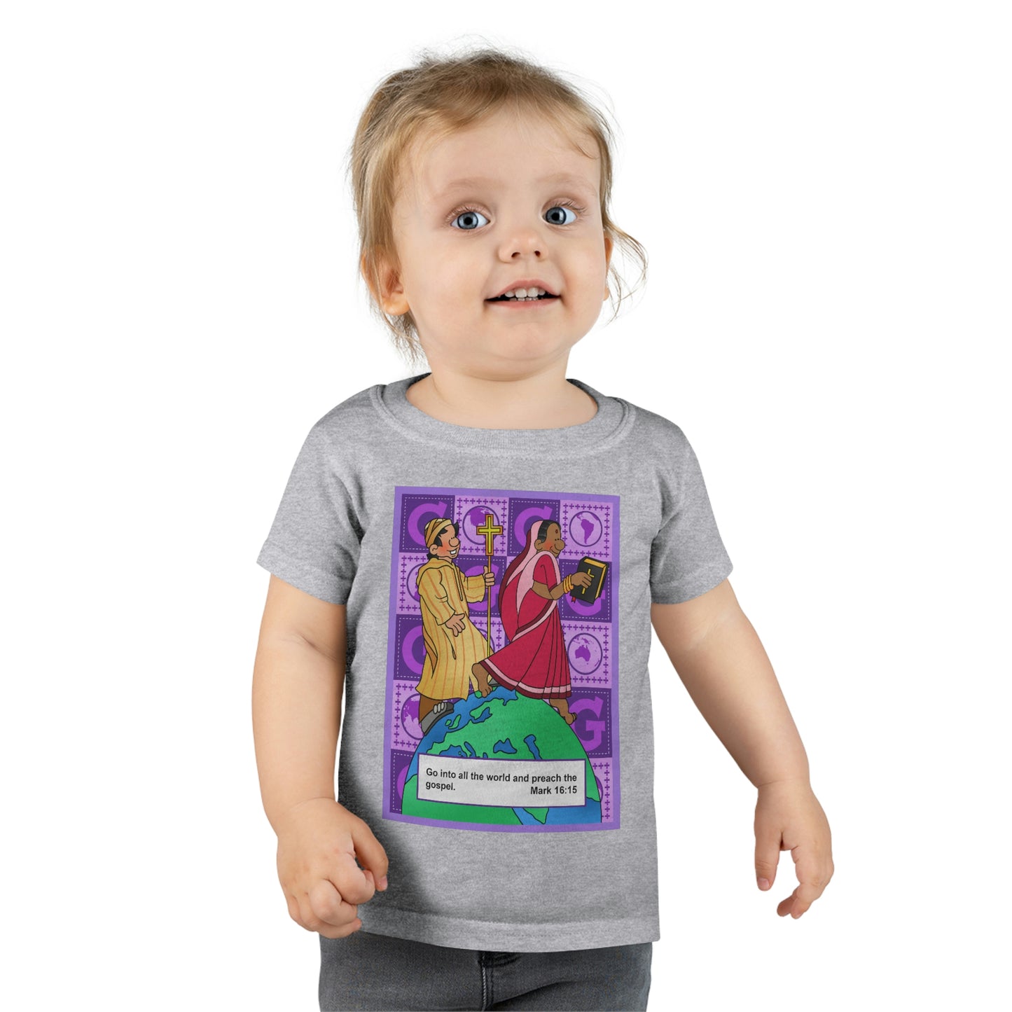 The Bible as Simple as ABC G Toddler T-shirt