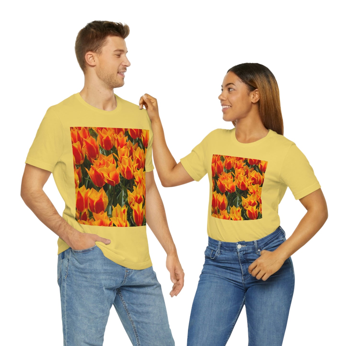 Flowers 18 Unisex Jersey Short Sleeve Tee