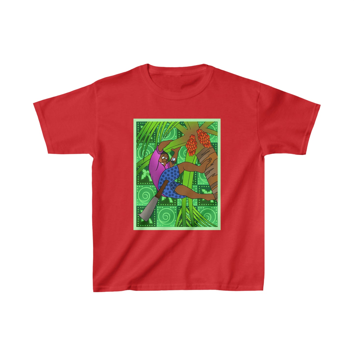 A Fowl Chain of Events! Kids Heavy Cotton™ Tee