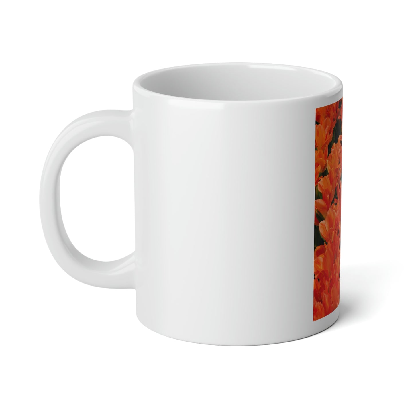 Flowers 03 Jumbo Mug, 20oz