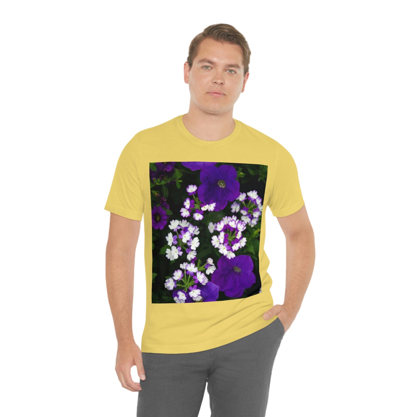 Flowers 04 Unisex Jersey Short Sleeve Tee
