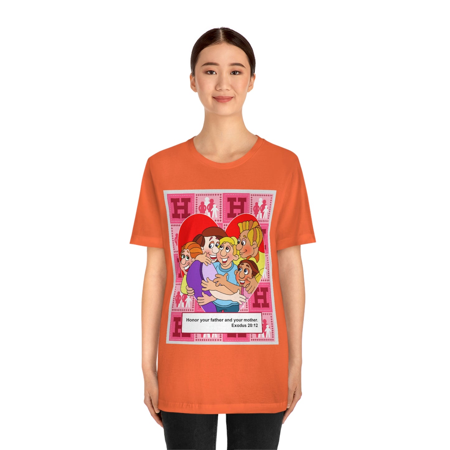 The Bible as Simple as ABC H Unisex Jersey Short Sleeve Tee