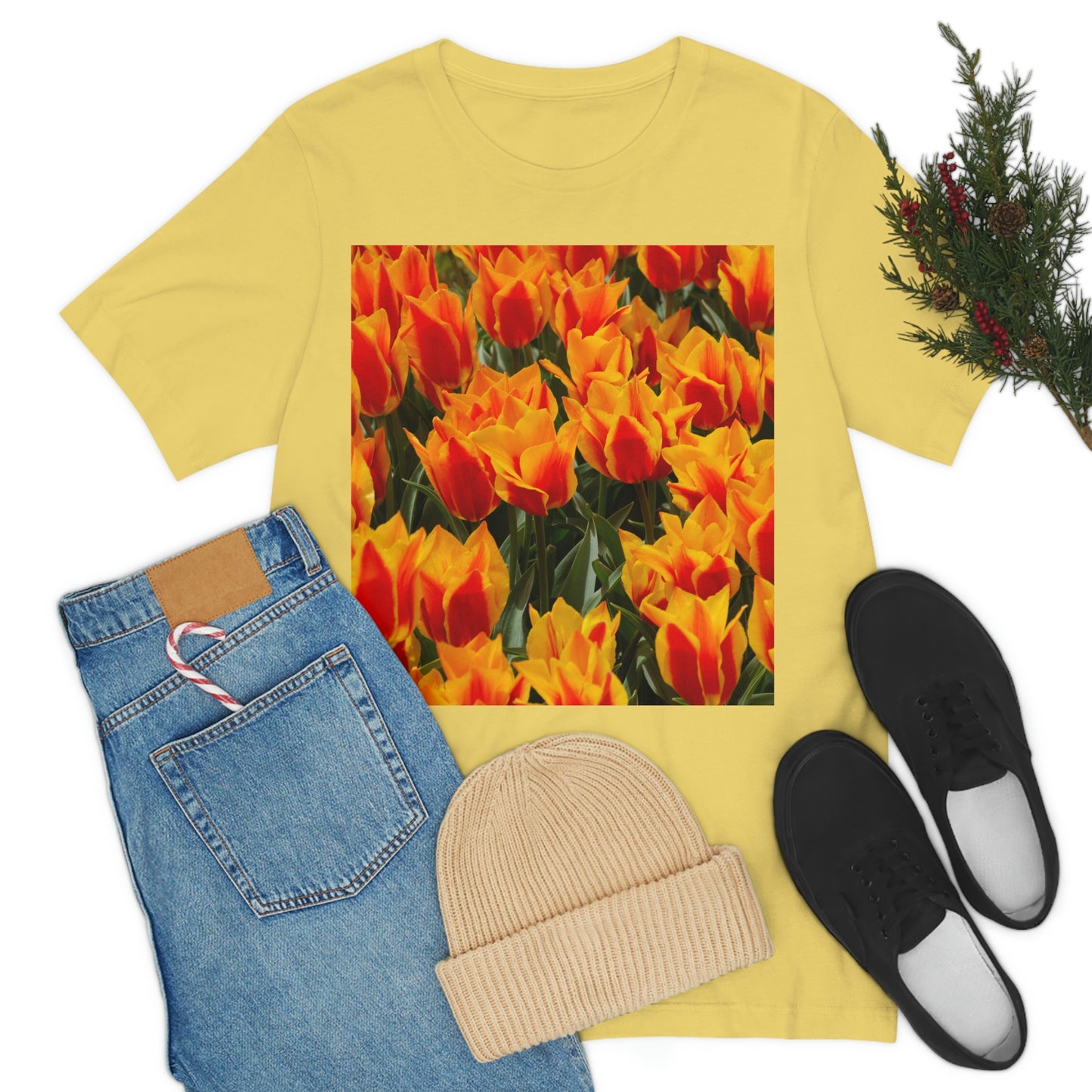 Flowers 18 Unisex Jersey Short Sleeve Tee