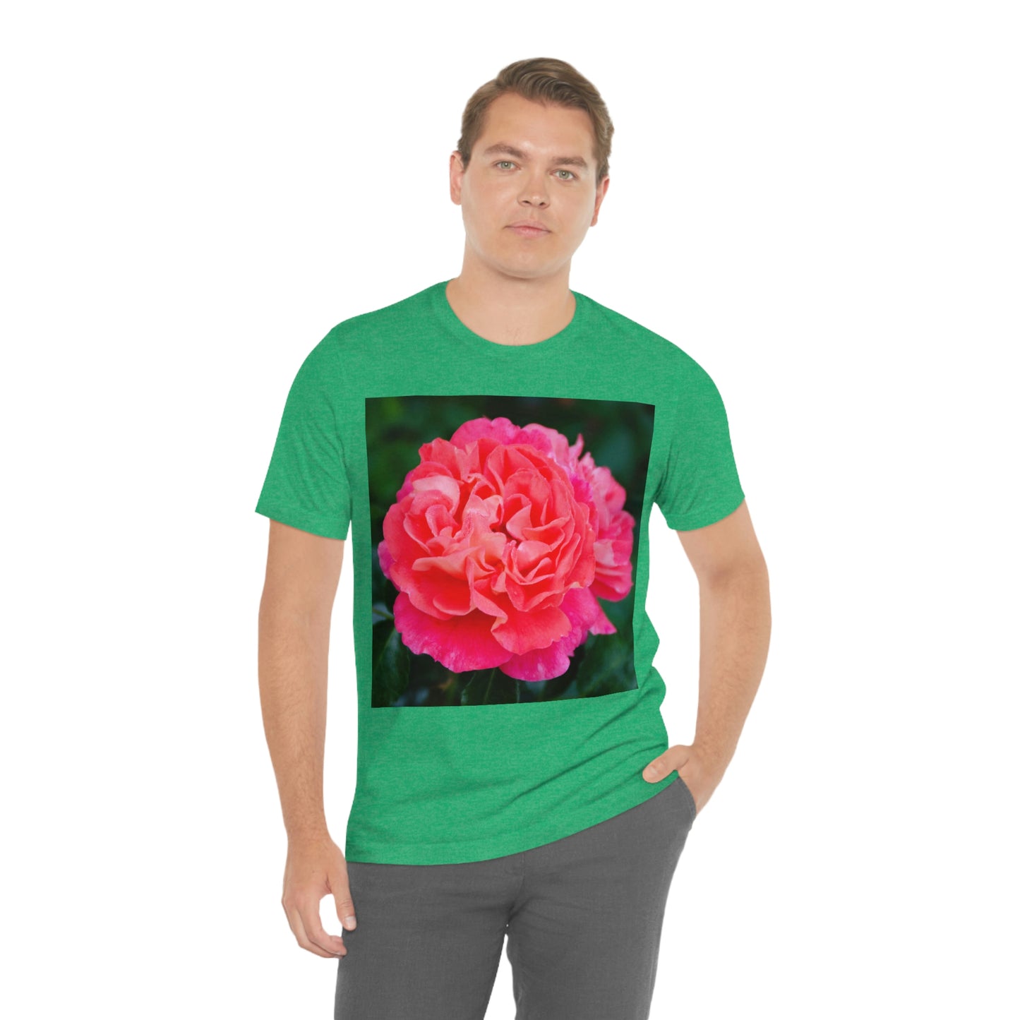 Flowers 08 Unisex Jersey Short Sleeve Tee