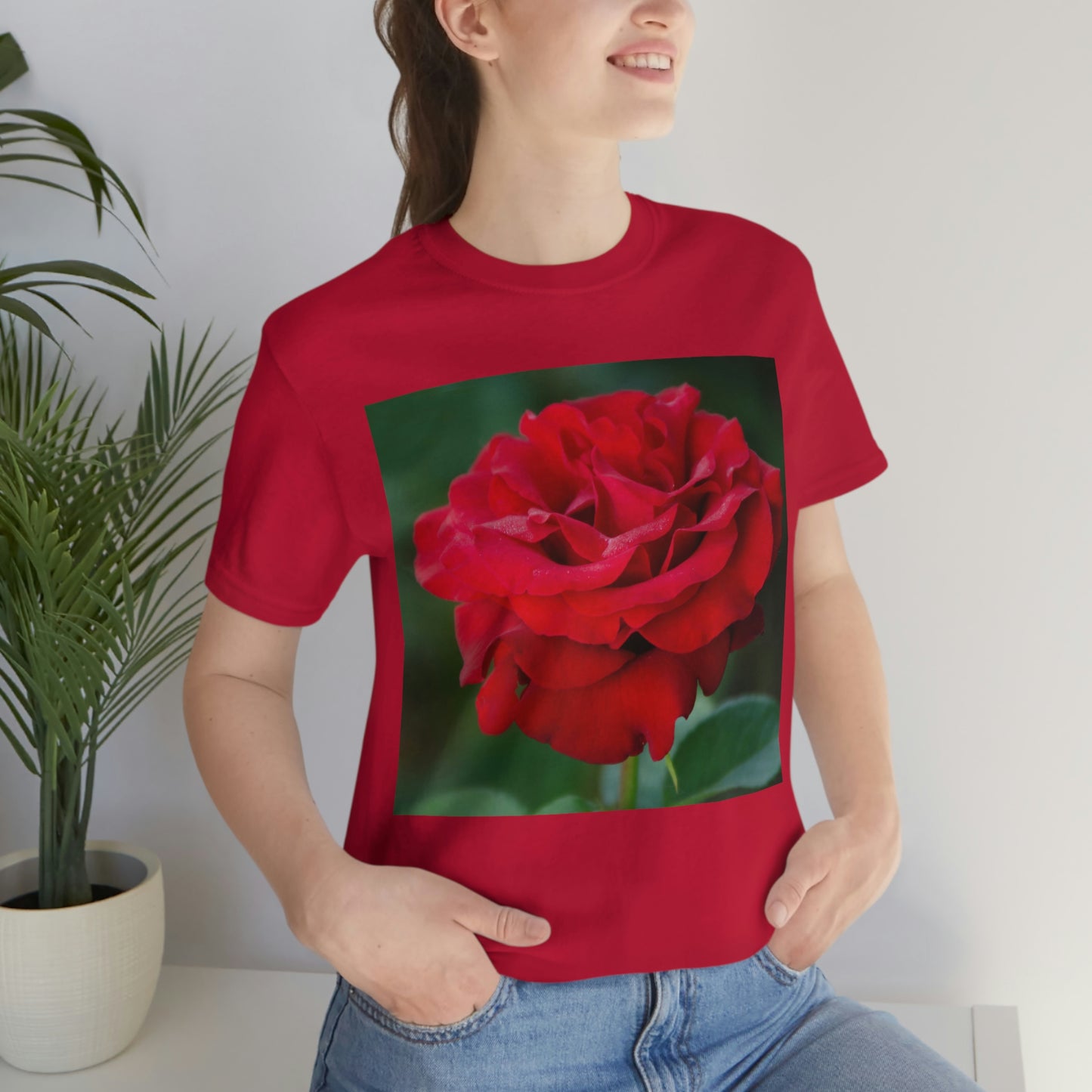 Flowers 14 Unisex Jersey Short Sleeve Tee