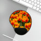 Flowers 18 Mouse Pad With Wrist Rest