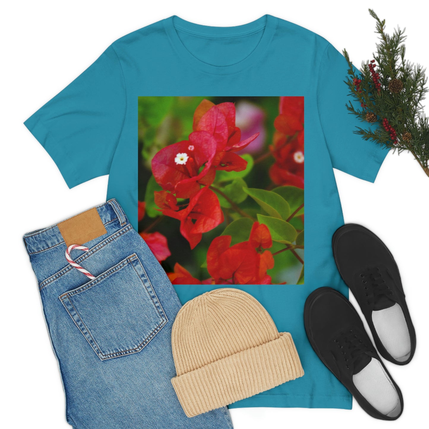 Flowers 28 Unisex Jersey Short Sleeve Tee