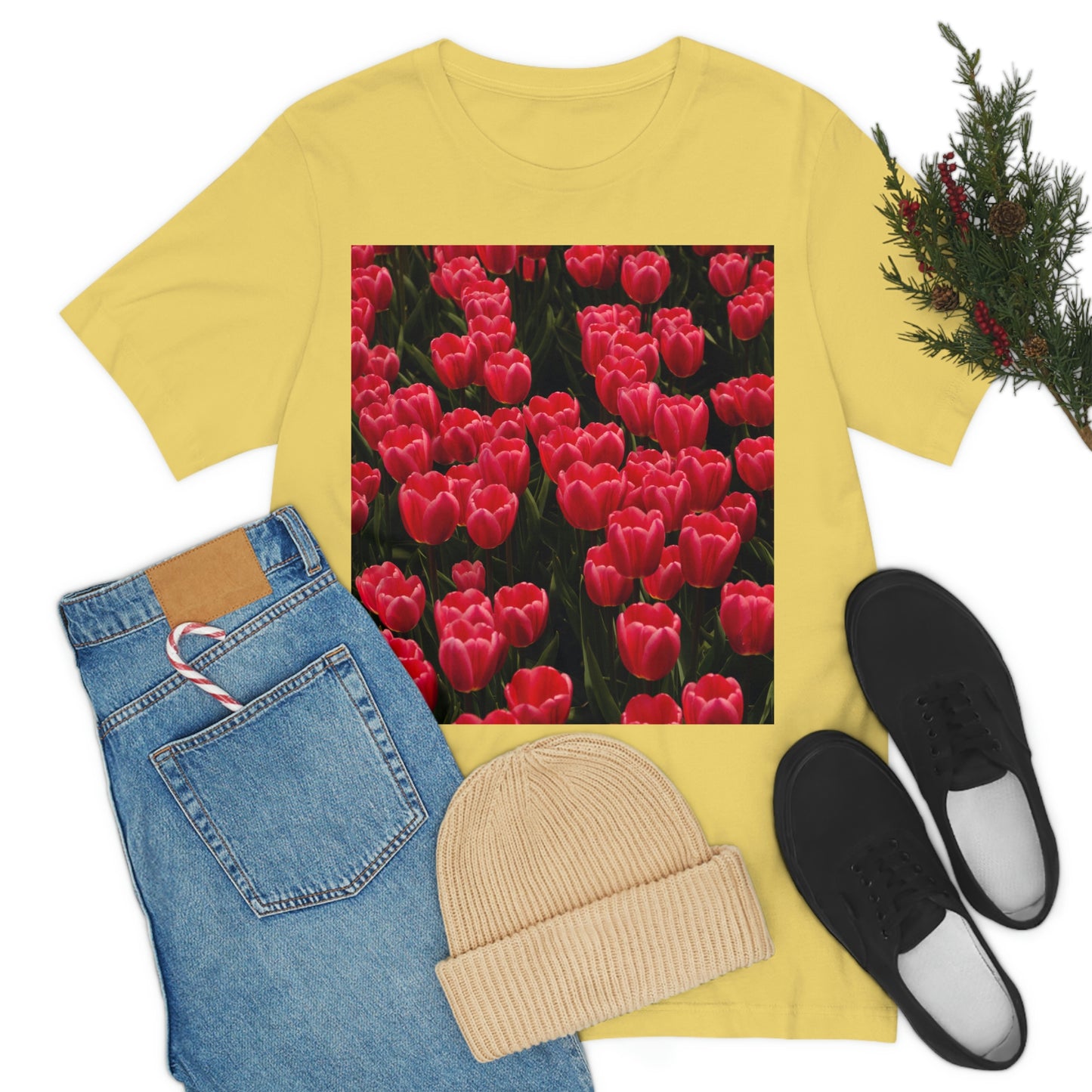 Flowers 24 Unisex Jersey Short Sleeve Tee