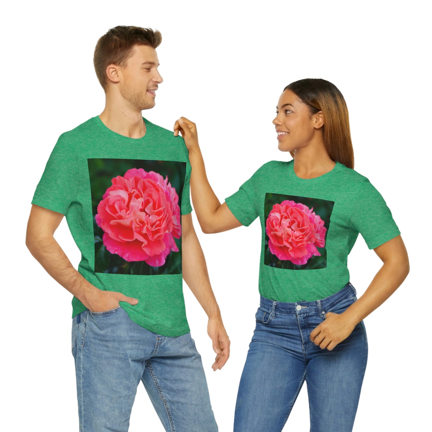 Flowers 08 Unisex Jersey Short Sleeve Tee