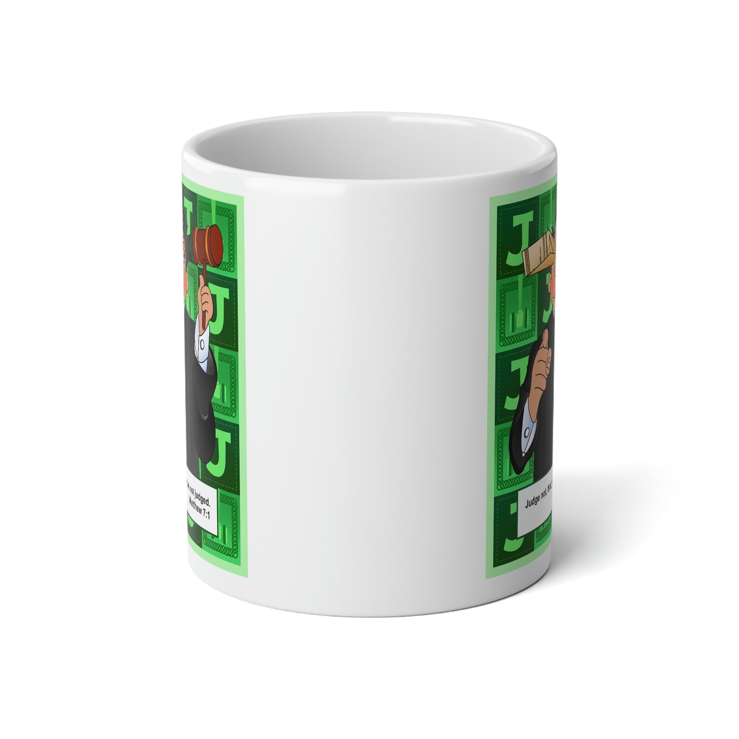 The Bible as Simple as ABC J Jumbo Mug, 20oz