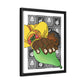 The Day that Goso Fell Matte Canvas, Black Frame