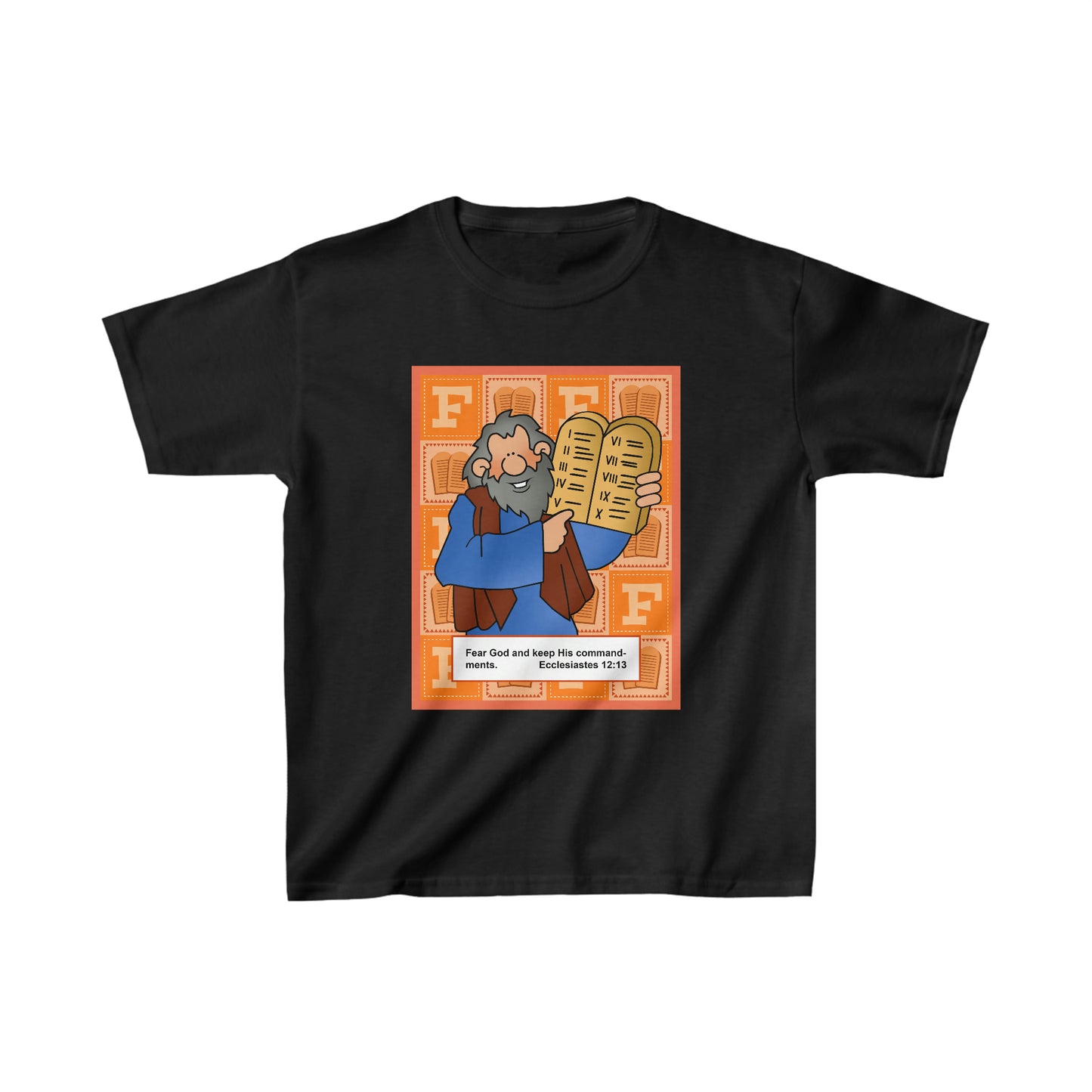 The Bible as Simple as ABC F Kids Heavy Cotton™ Tee