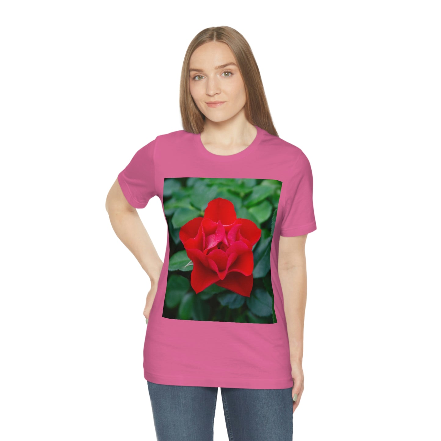 Flowers 07 Unisex Jersey Short Sleeve Tee