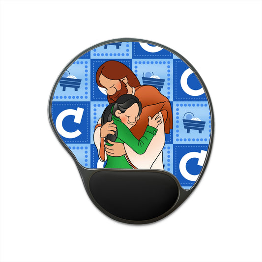 The Bible as Simple as ABC C Mouse Pad With Wrist Rest