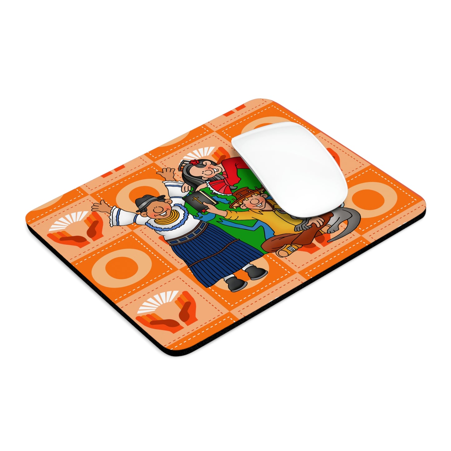 The Bible as Simple as ABC O Rectangle Mouse Pad