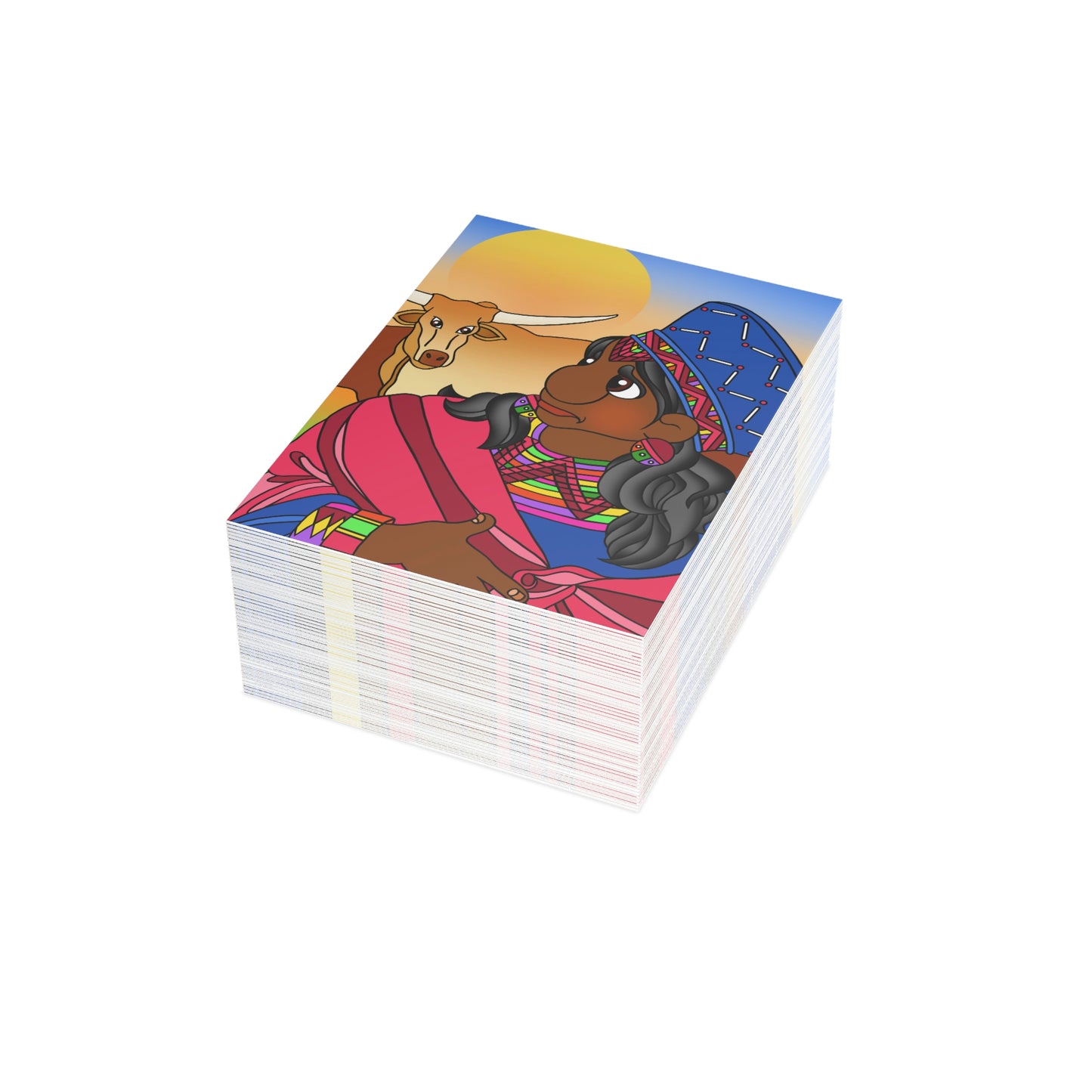 Once Upon Southern Africa Greeting Cards (1, 10, 30, and 50pcs)