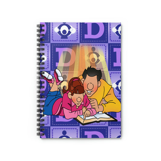 The Bible as Simple as ABC D Spiral Notebook - Ruled Line