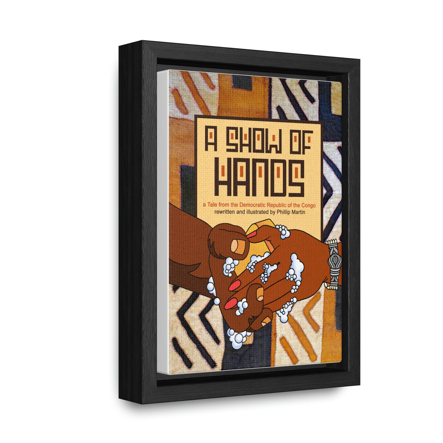 A Show of Hands Gallery Canvas Wraps, Vertical Frame