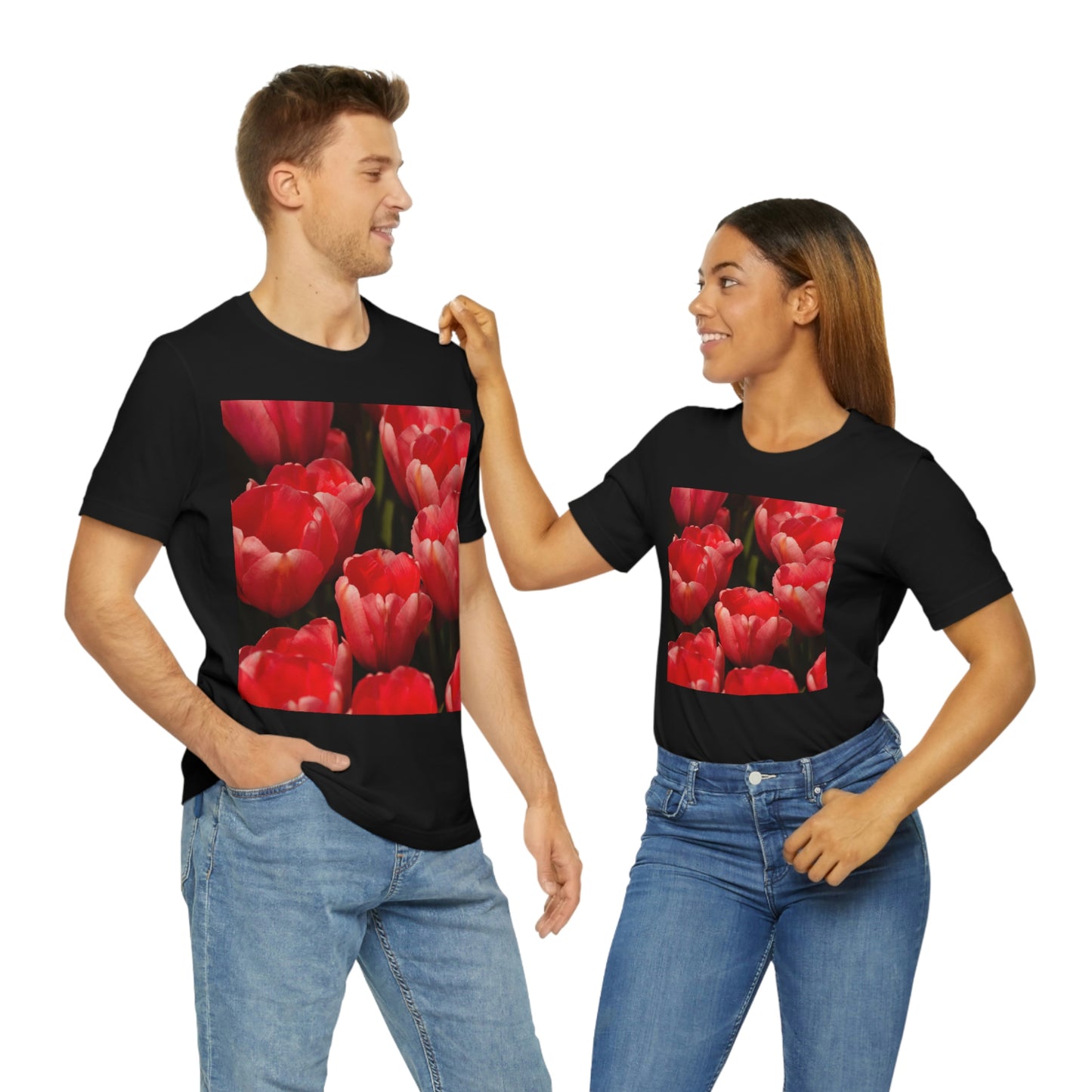 Flowers 09 Unisex Jersey Short Sleeve Tee