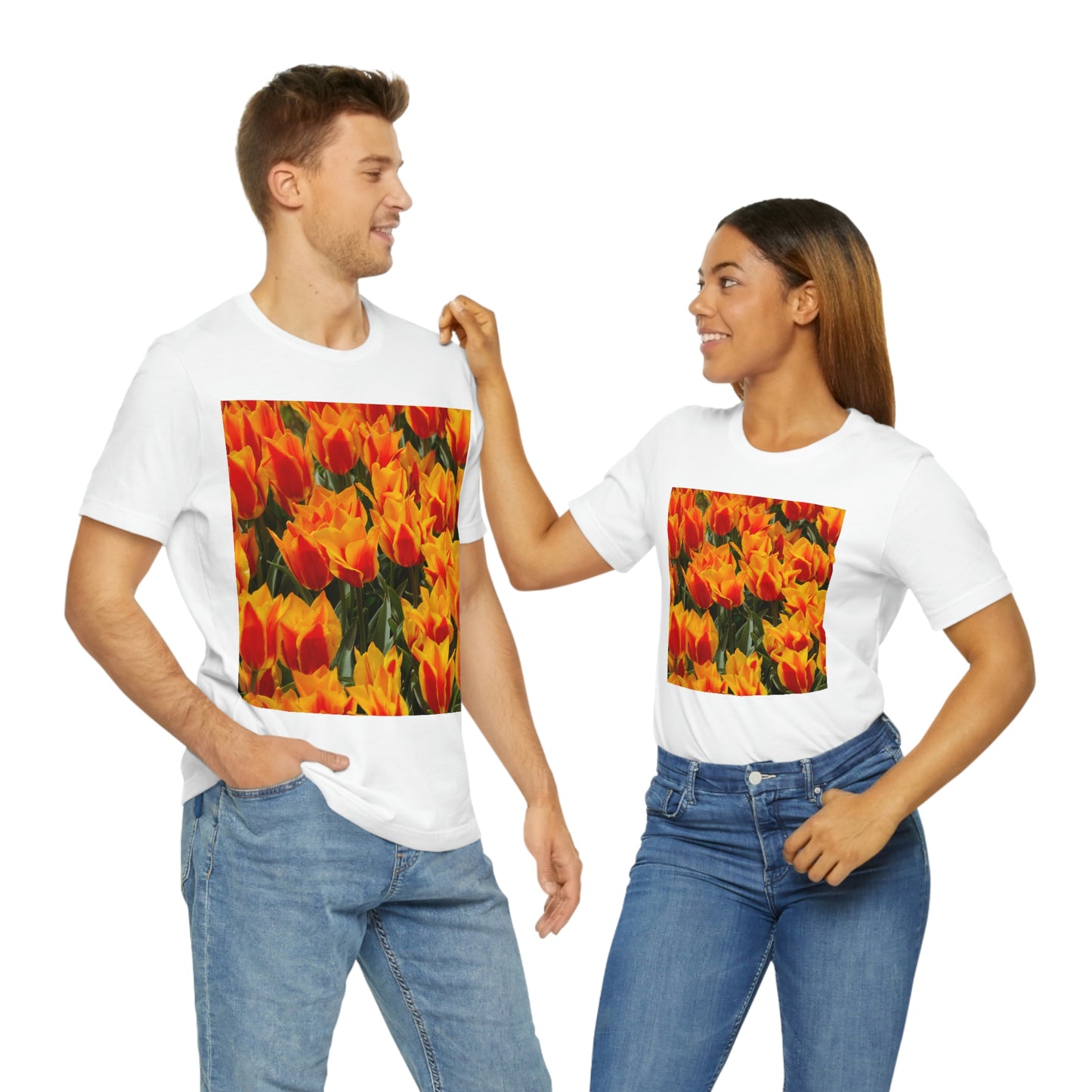 Flowers 18 Unisex Jersey Short Sleeve Tee