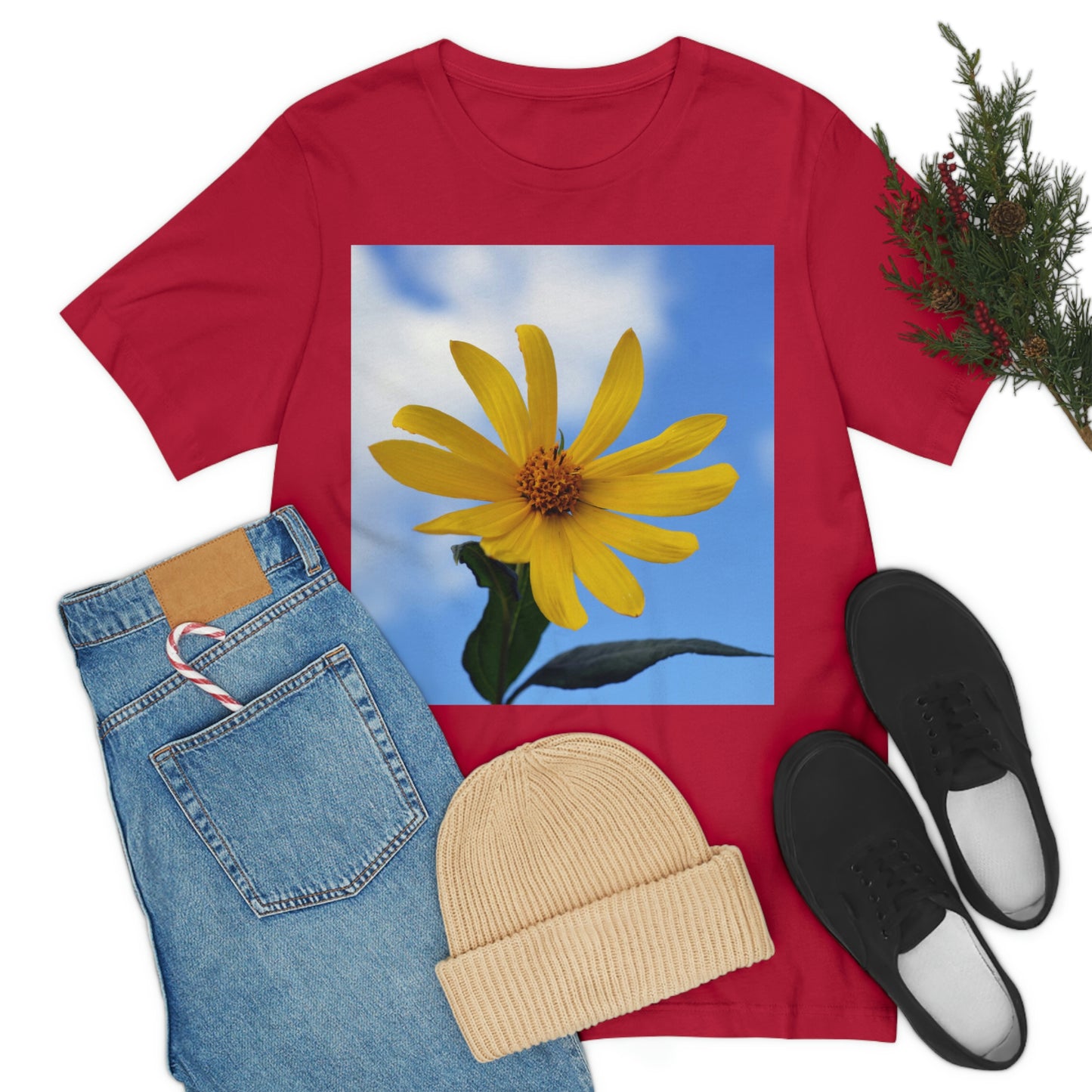 Flowers 32 Unisex Jersey Short Sleeve Tee