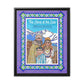 The Stone at the Door Matte Canvas, Black Frame