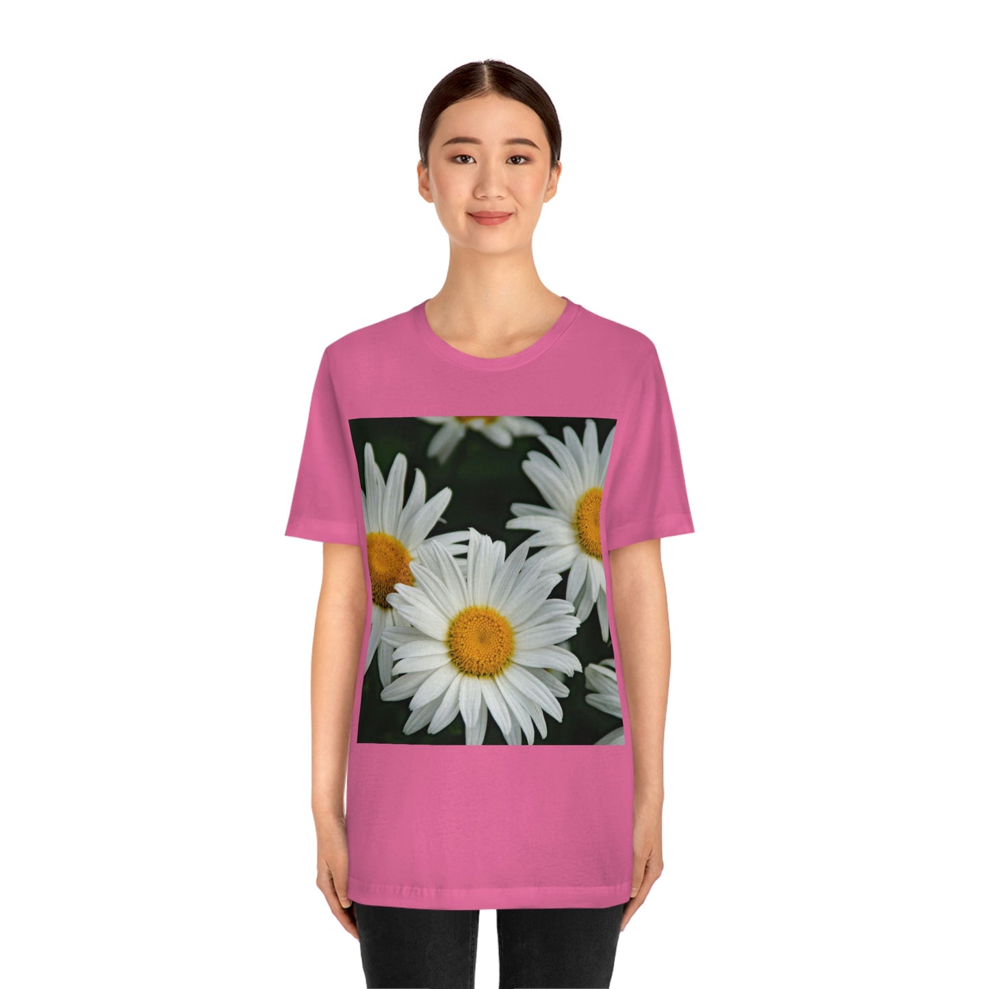 Flowers 01 Unisex Jersey Short Sleeve Tee