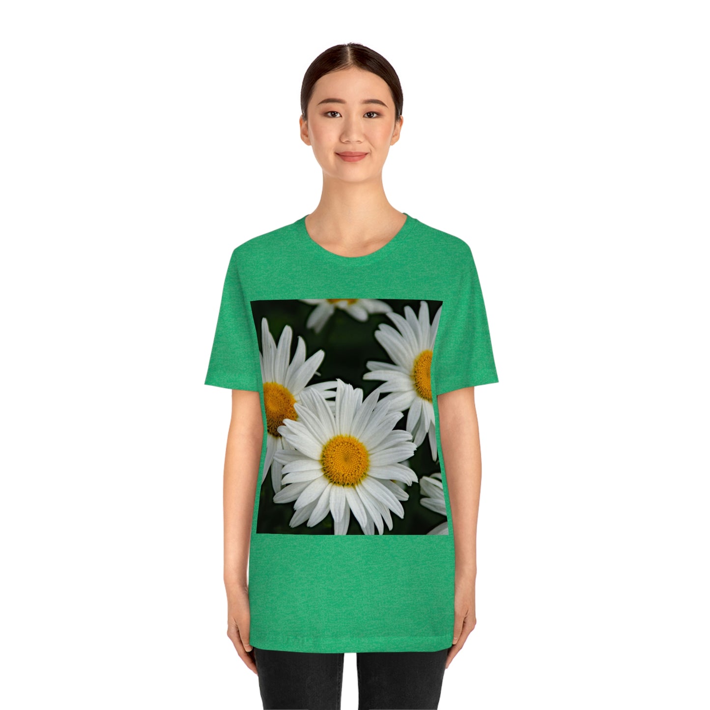 Flowers 01 Unisex Jersey Short Sleeve Tee