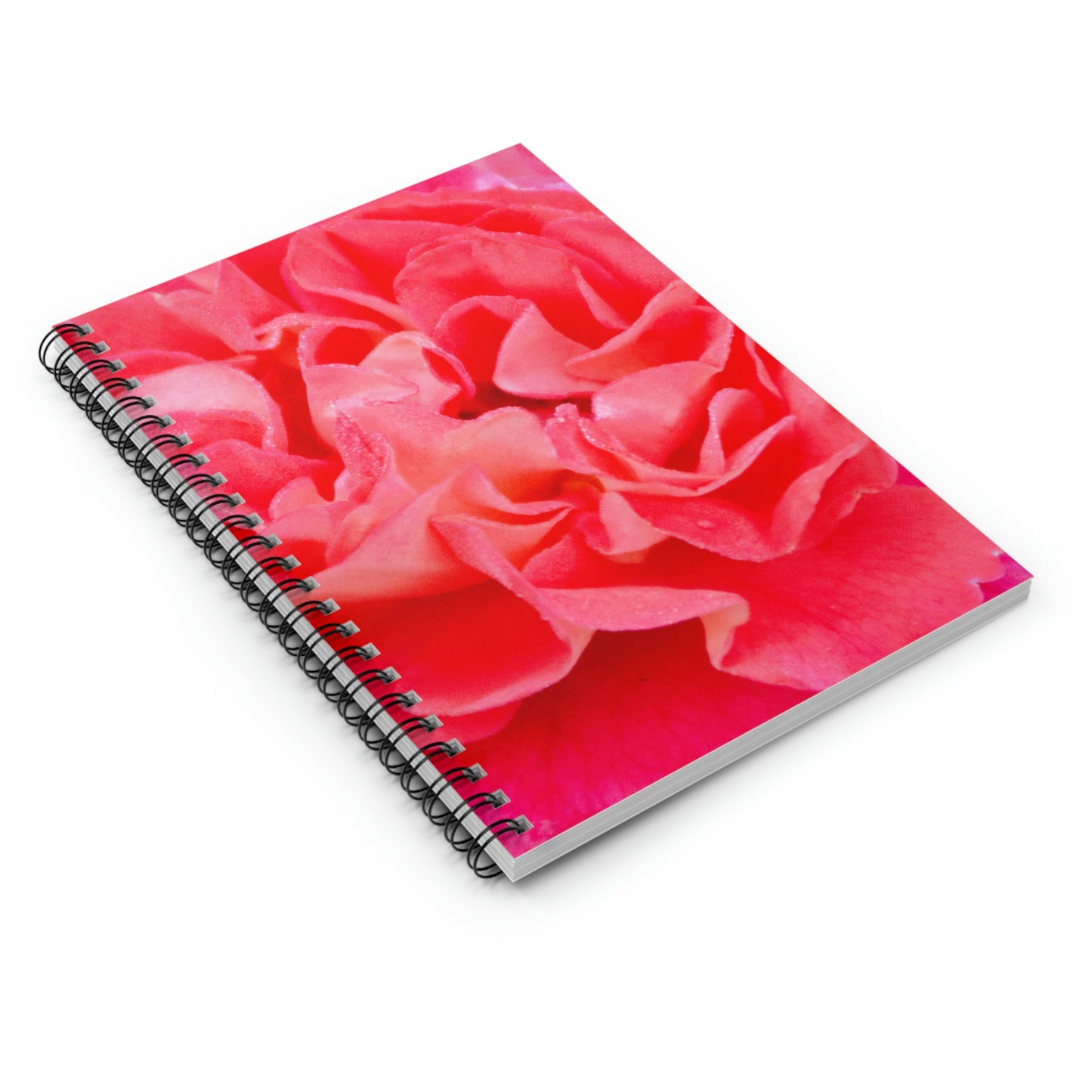 Flowers 08 Spiral Notebook - Ruled Line