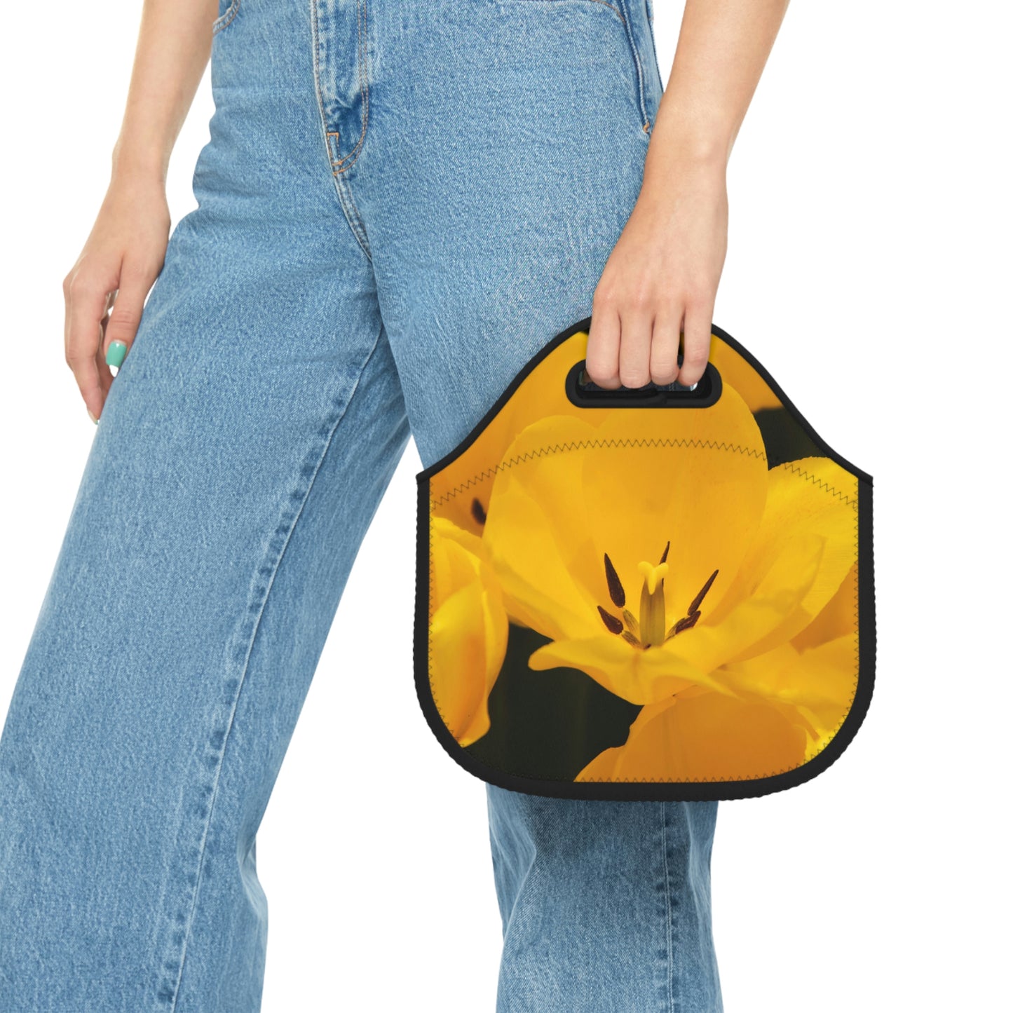 Flowers 15 Neoprene Lunch Bag