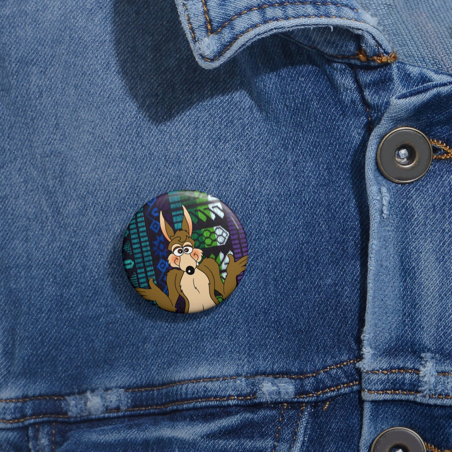 A Pack of Lies Custom Pin Buttons